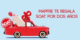 SOAT gratis de seguro vehicular Mapfre